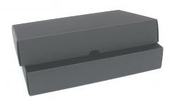 Stülpdeckel-Box quadratisch, schwarz