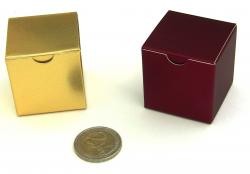 Würfelbox mit Klappdeckel 4x4x4 cm