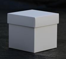 Würfelbox mit Stülpdeckel, 8x8x8 cm