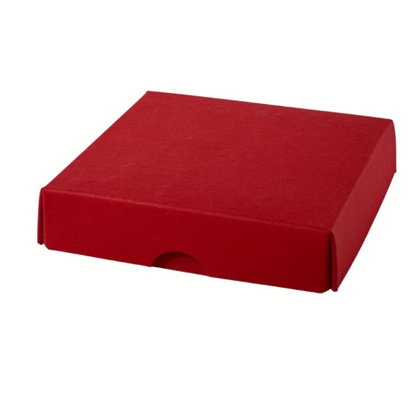 Stülpdeckel-Box quadr. 8x8 cm Höhe 2 cm